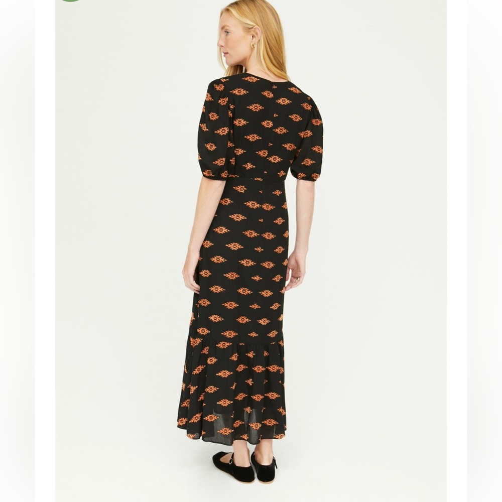 Rhode Ester Ikat Jacquard Maxi Dress Sz 6 & 8 - Picture 6 of 6